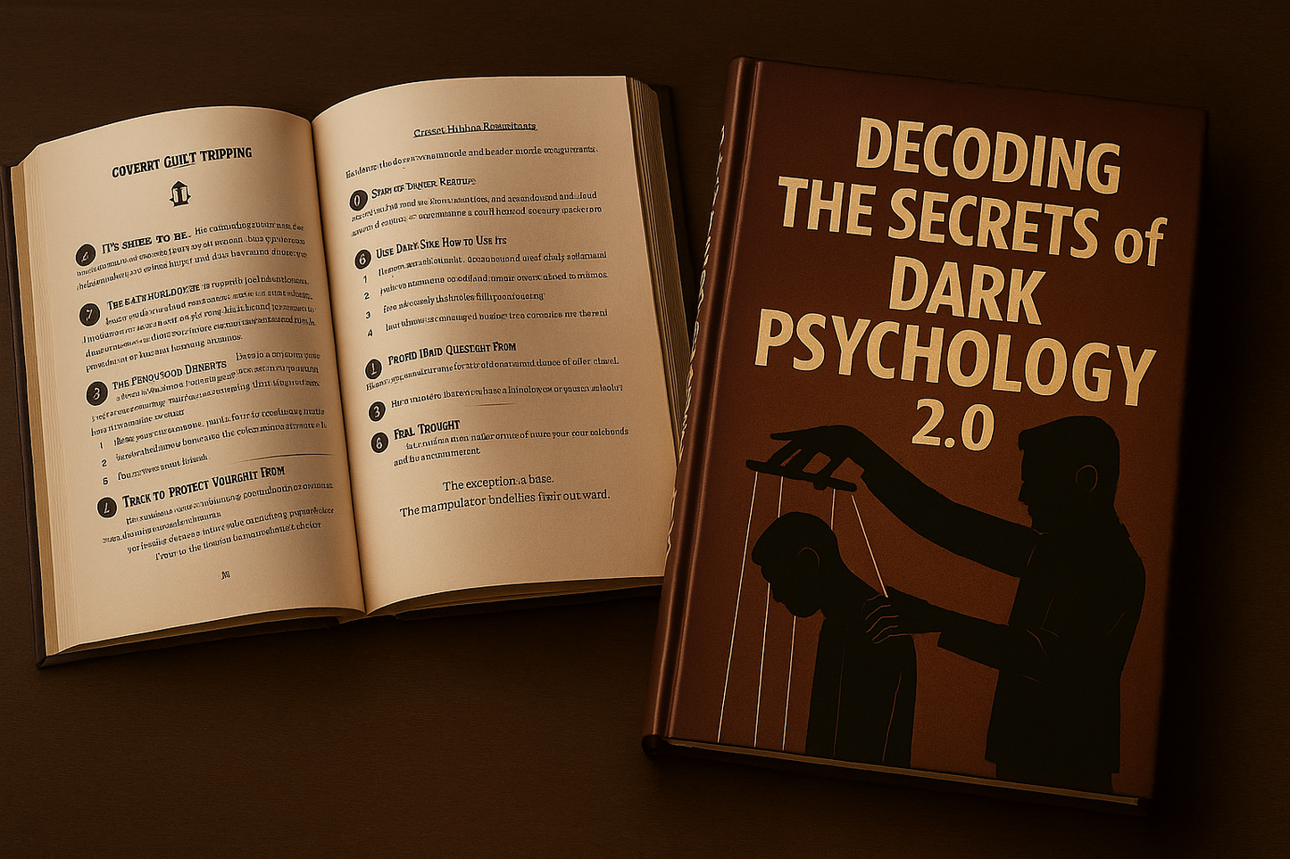 Decoding The Secrets Of Dark Psychology 2.0 E-book