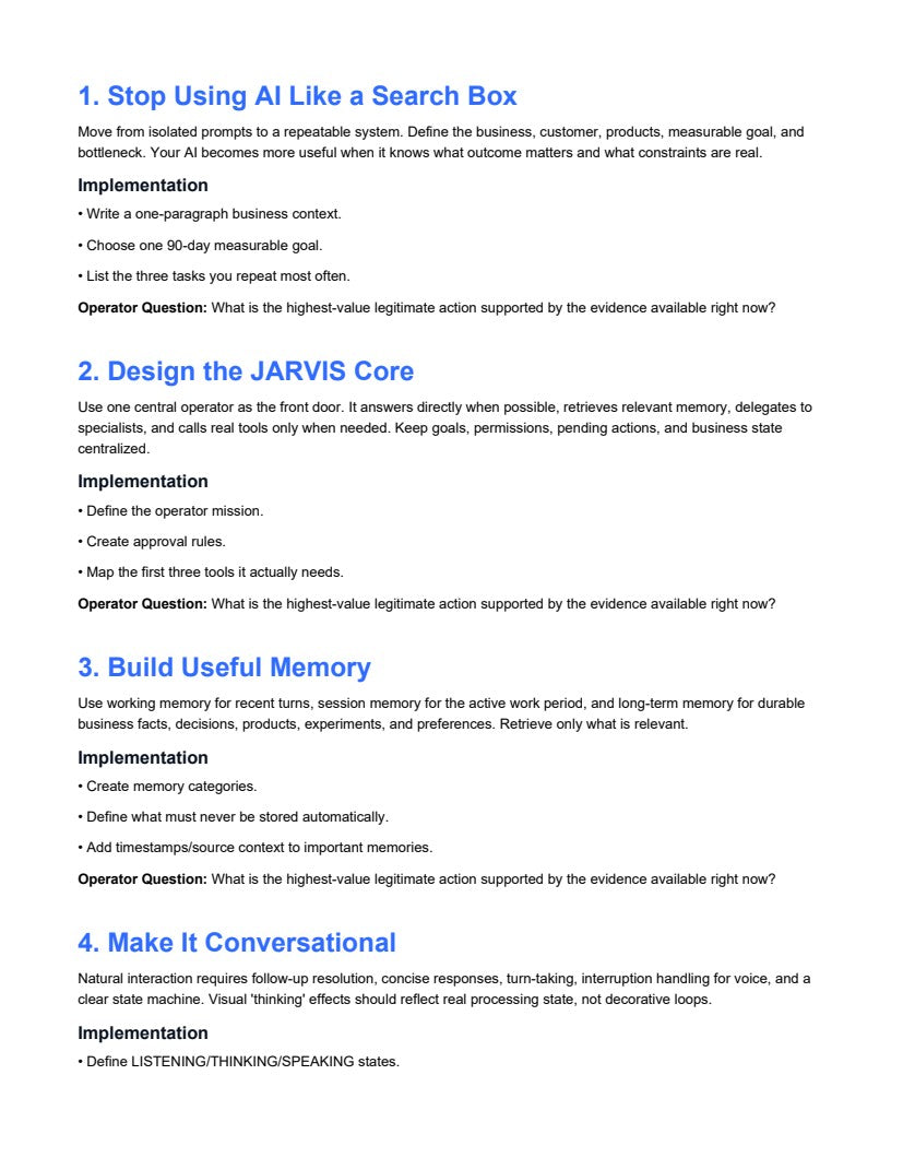 The AI Business OS Blueprint — Premium Edition sample, PDF page 3